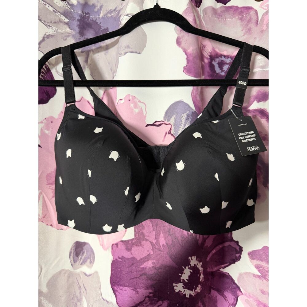 Torrid Lightly Lined Full Coverage Balconette Bra